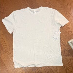 Athleta Men’s White Short Sleeve Crew Tee